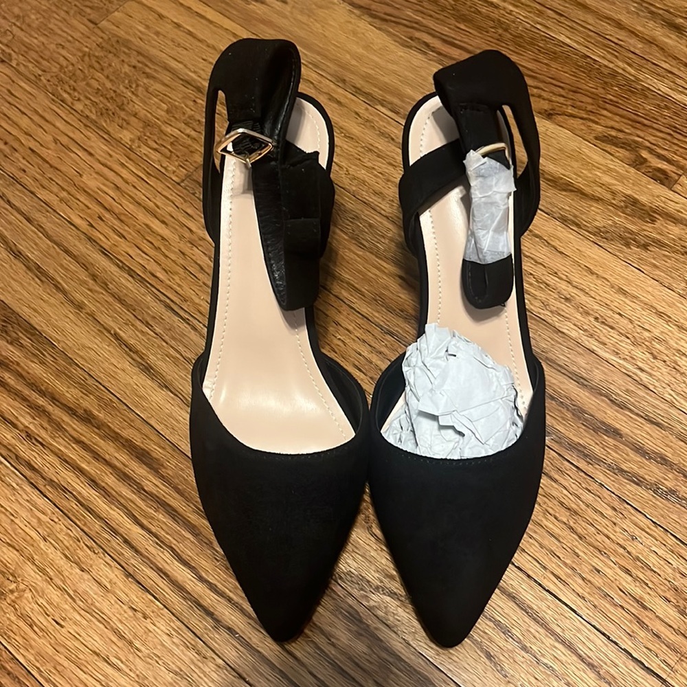 Black heels